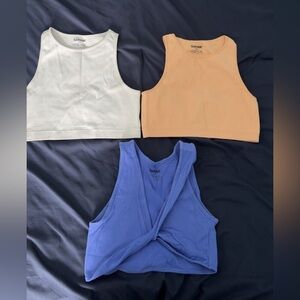 Garage Ribbed Tank Tops